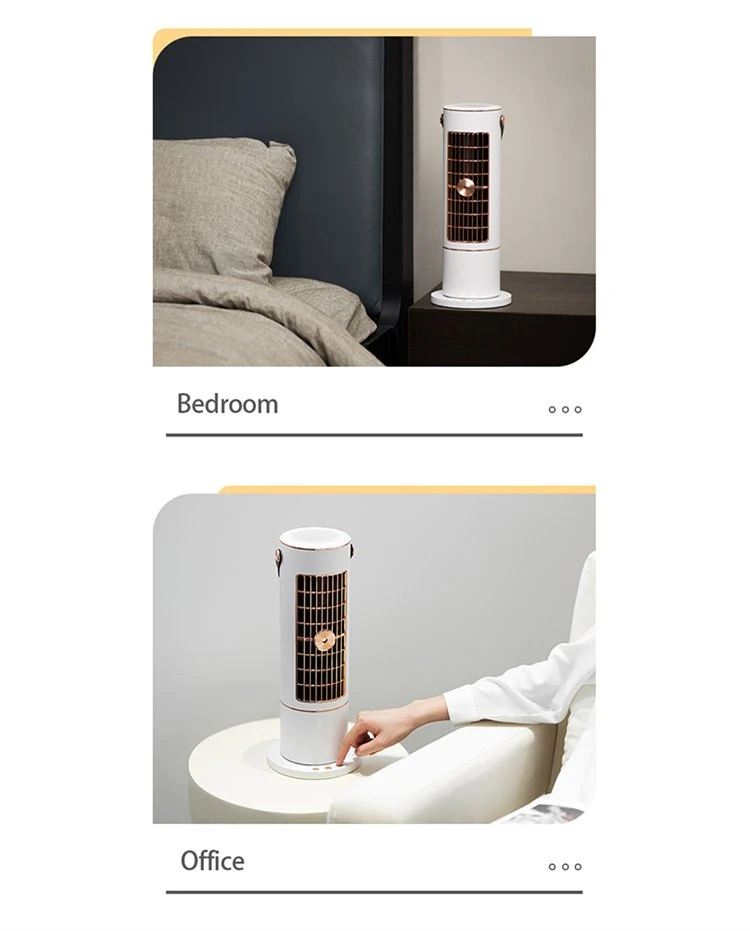 Personal oscillating tower fan